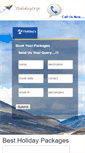 Mobile Screenshot of holidaytrip.in